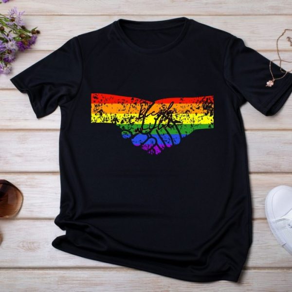 pride to be proud diversity t shirt inclusive druck vorne