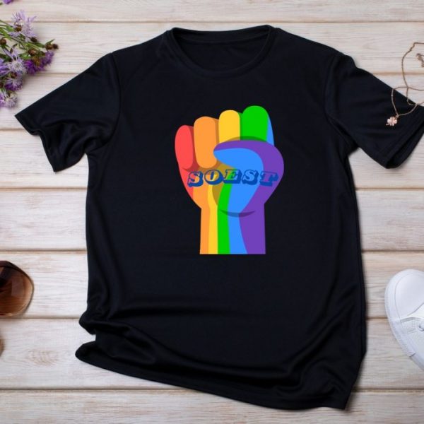 pride to be proud diversity t shirt inclusive druck vorne
