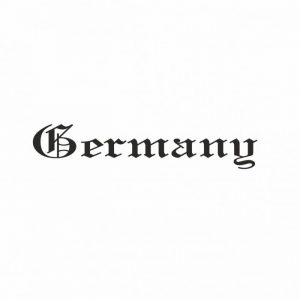 germany schriftzug aufkleber 20 x 4 cm