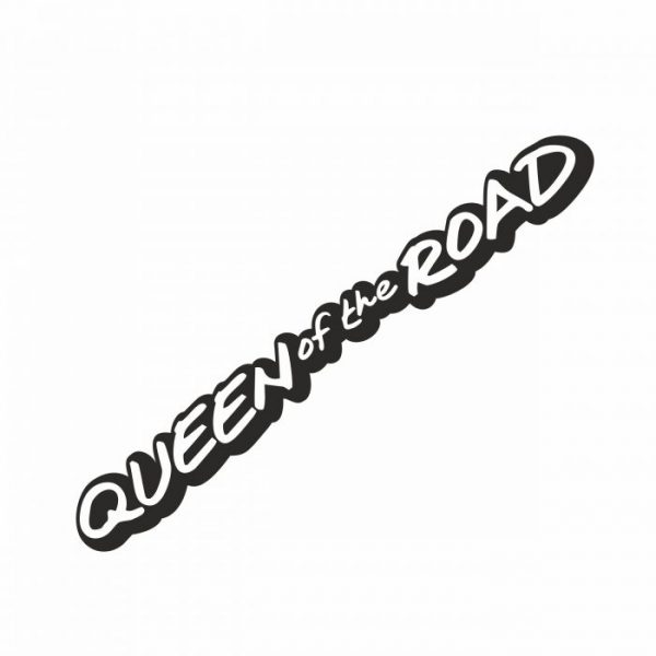 queen of the road schriftzug