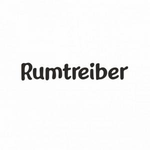 rumtreiber schriftzug