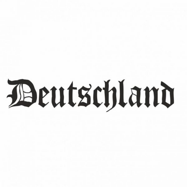 deutschland aufkleber