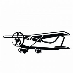 cessna aufkleber 30 x 10 cm