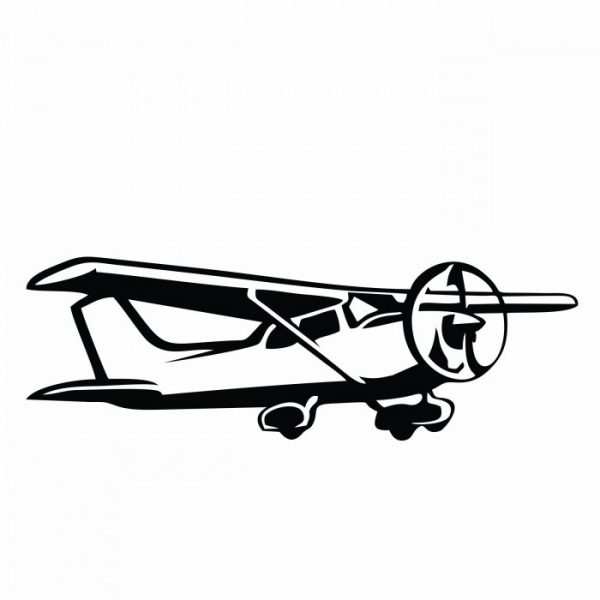 cessna aufkleber 30 x 10 cm