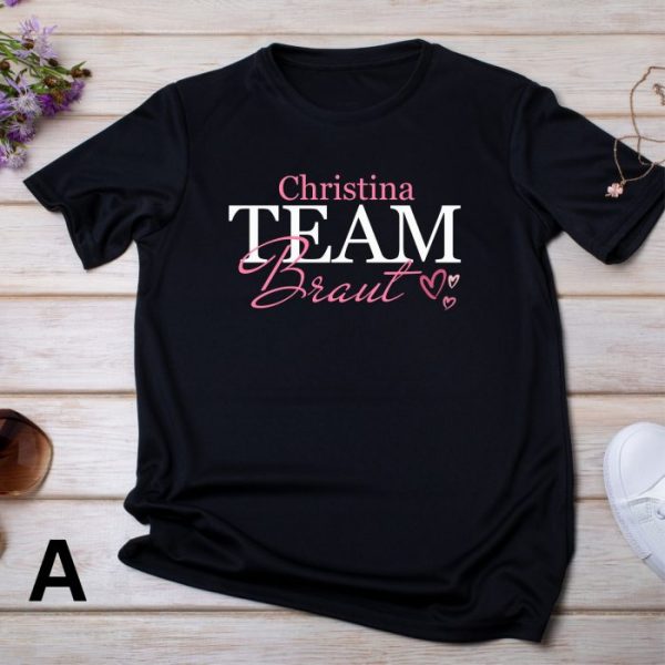junggesellinnenabschied jga braut individuelle t shirts