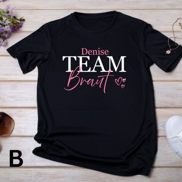 junggesellinnenabschied jga braut individuelle t shirts