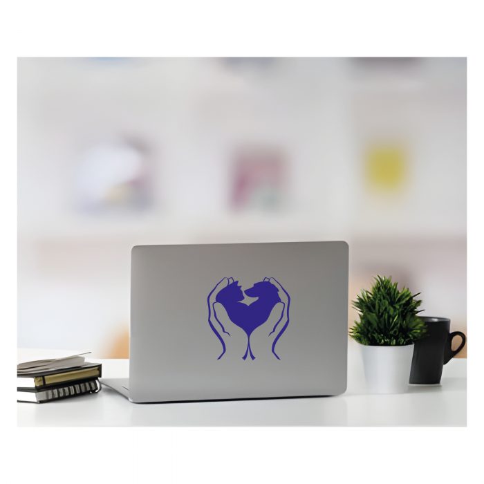 tierschutz aufkleber hund und katze