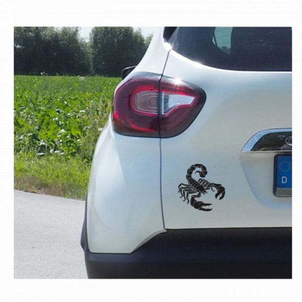 scorpion aufkleber