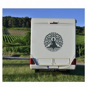 wohnmobil aufkleber buddha