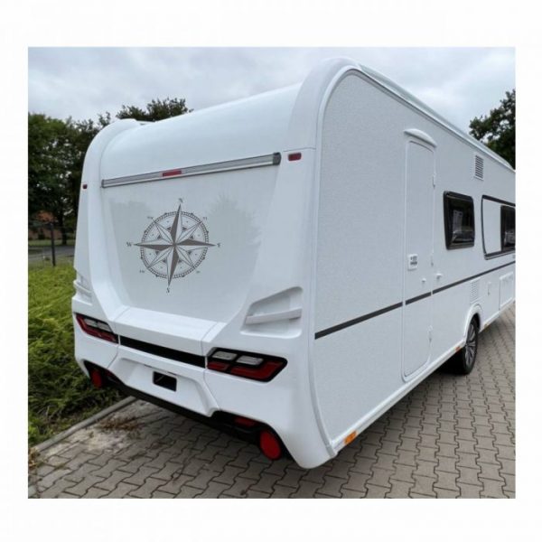 aufkleber kompass rose wohnmobil