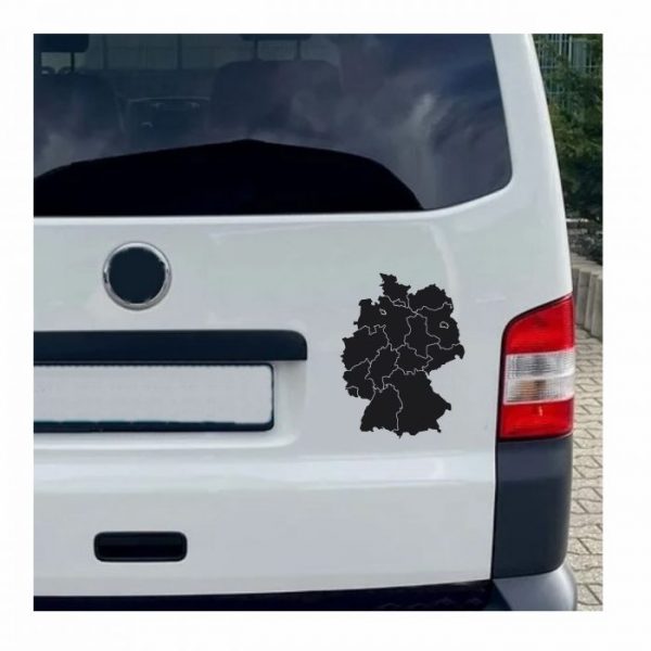 deutschlandkarte aufkleber