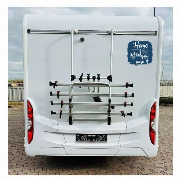 home is where you park ist sticker