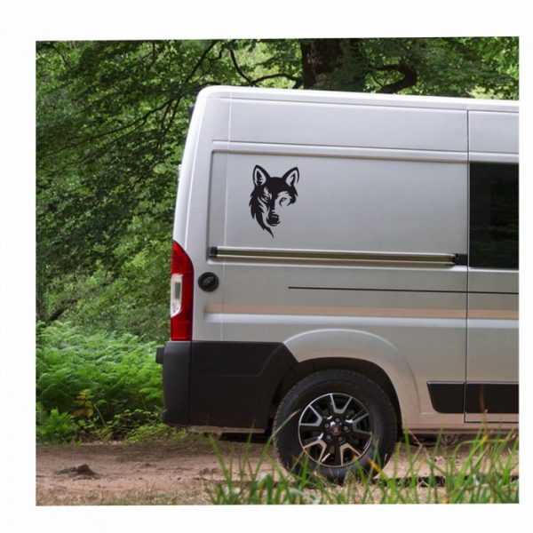 großer wolf kopf bis xxl