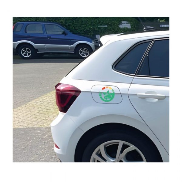 elektrozeichen aufkleber farbig