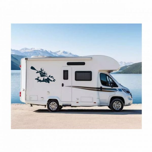 kajak aufkleber für wohnmobil bis xl