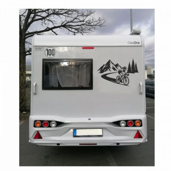 aufkleber rennrad fahrerin bis xxl