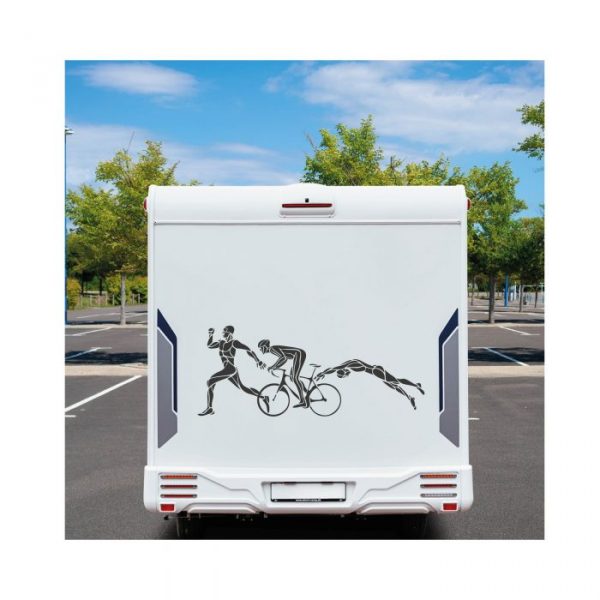 triathlon aufkleber für wohnmobile bis xxl.
