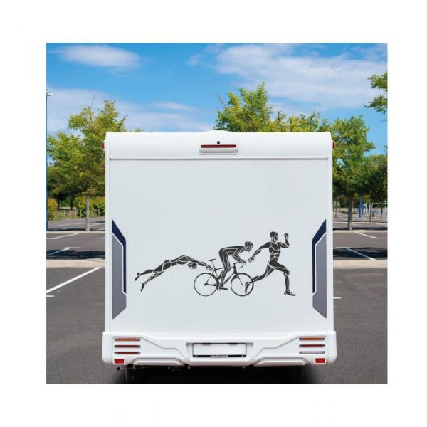 triathlon aufkleber für wohnmobile bis xxl.