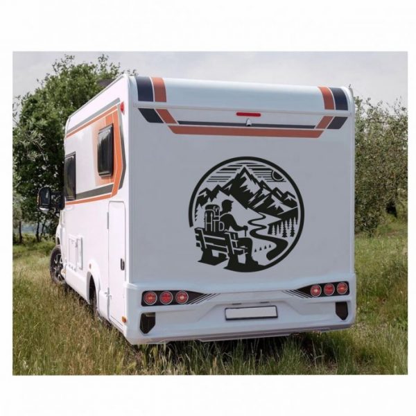 wanderer berge wohnmobil