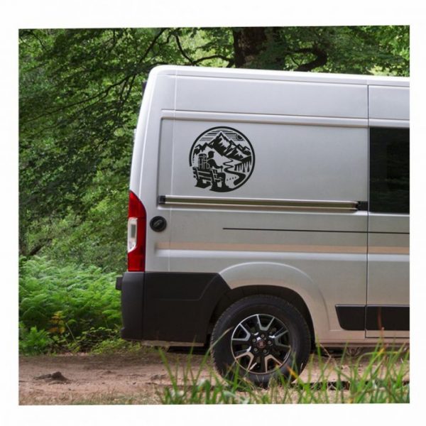 wanderer berge wohnmobil
