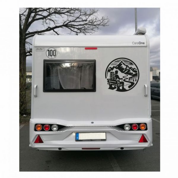 wanderer berge wohnmobil
