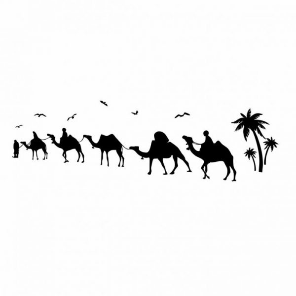 karawane Ägypten aufkleber