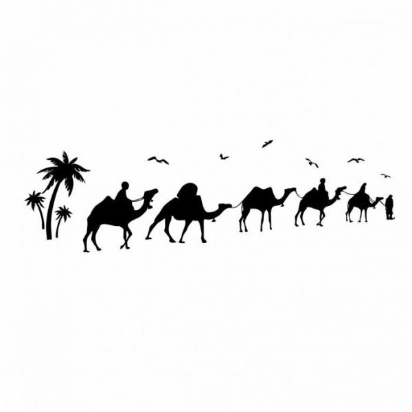 karawane Ägypten aufkleber