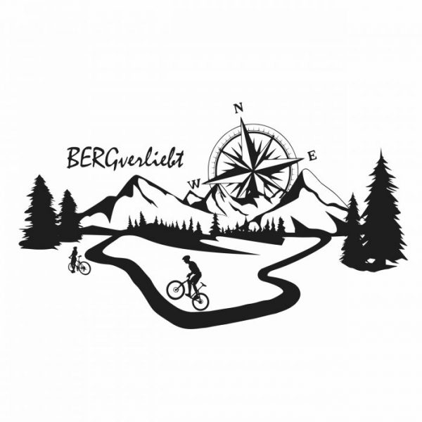bergverliebt mountainbiker