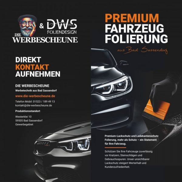 lackschutz folie, Fahrzeug folierung die werbescheune