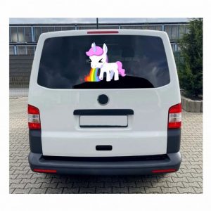 motivaufkleber einhorn regenbogen