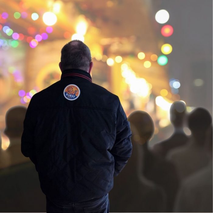 allerheiligen kirmes aufkleber 8x8cm