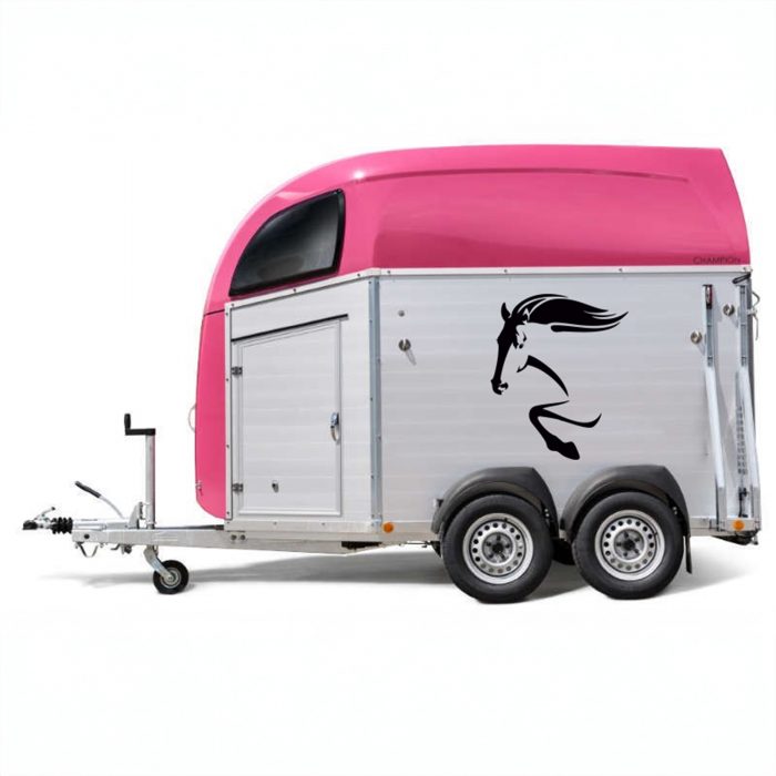 aufkleber pferdekopf rocky