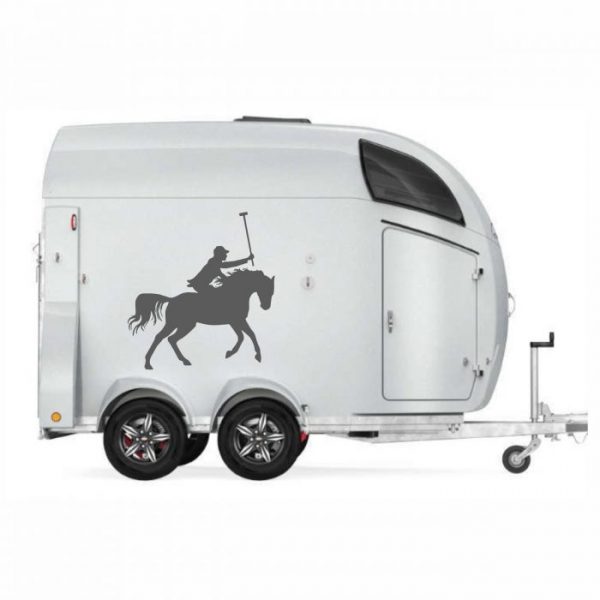 aufkleber polo reiter