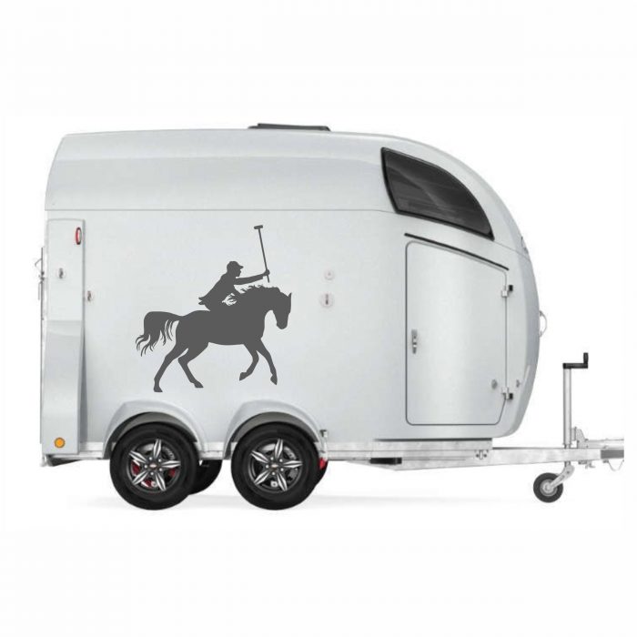 aufkleber polo reiter