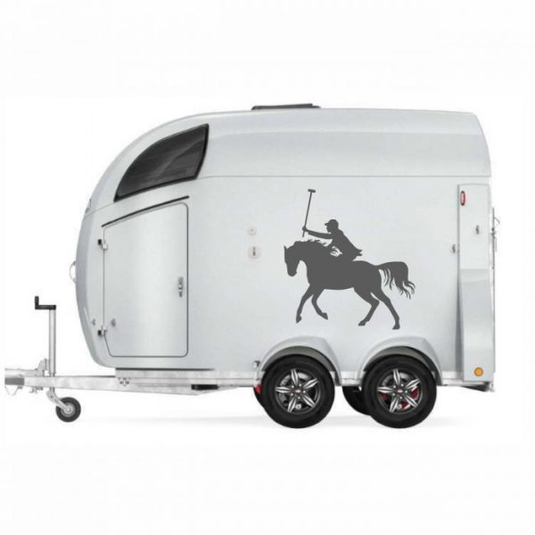 aufkleber polo reiter