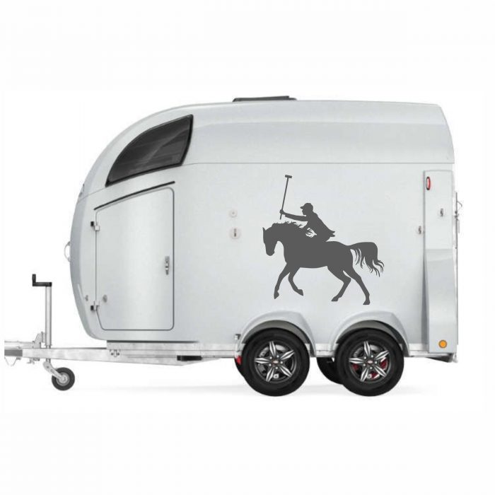 aufkleber polo reiter