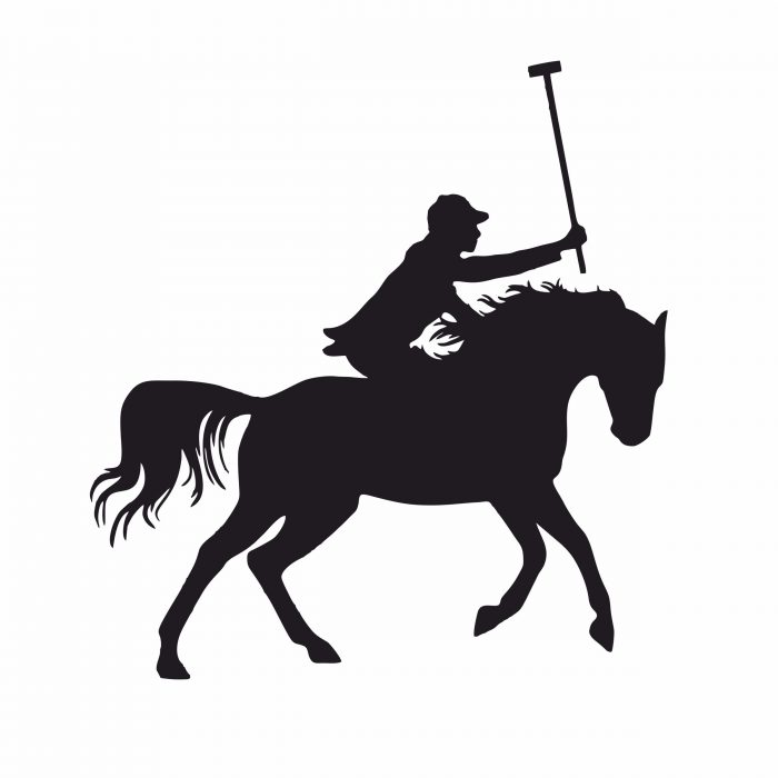 aufkleber polo reiter