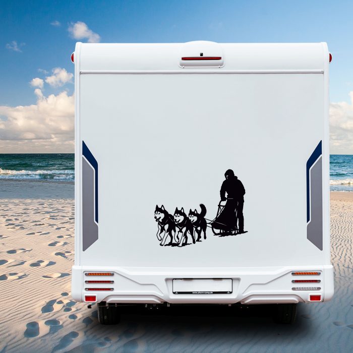 aufkleber musher wohnmobil