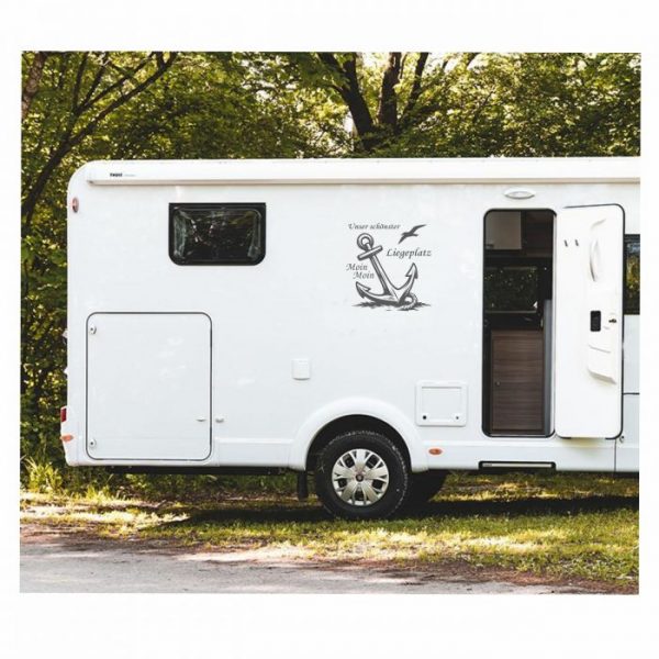 anker aufkleber liegeplatz wohnmobil