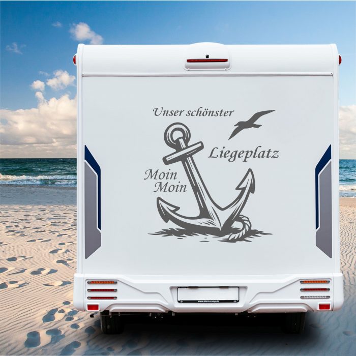 anker aufkleber liegeplatz wohnmobil