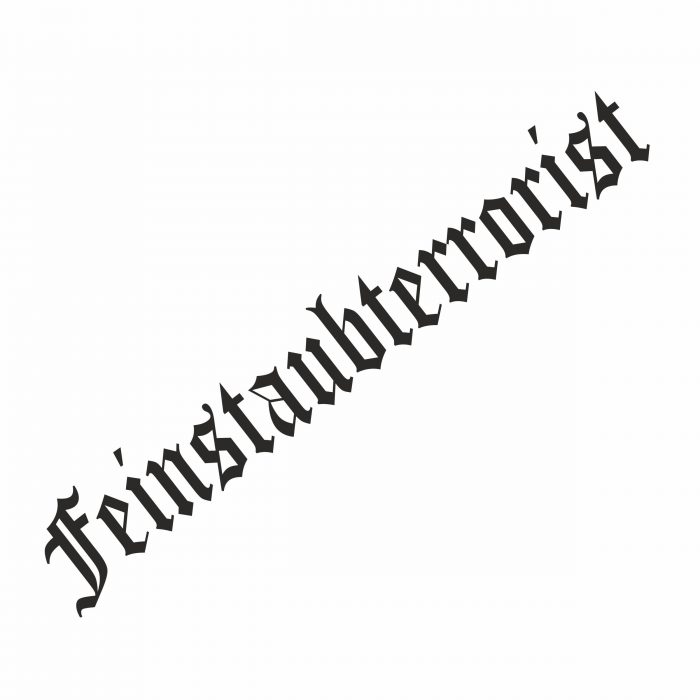 Fun Sticker feinstaubterrorist aufkleber für ihr fahrzeug