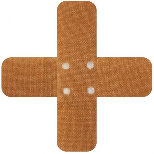 pflaster kreuz aufkleber funsticker