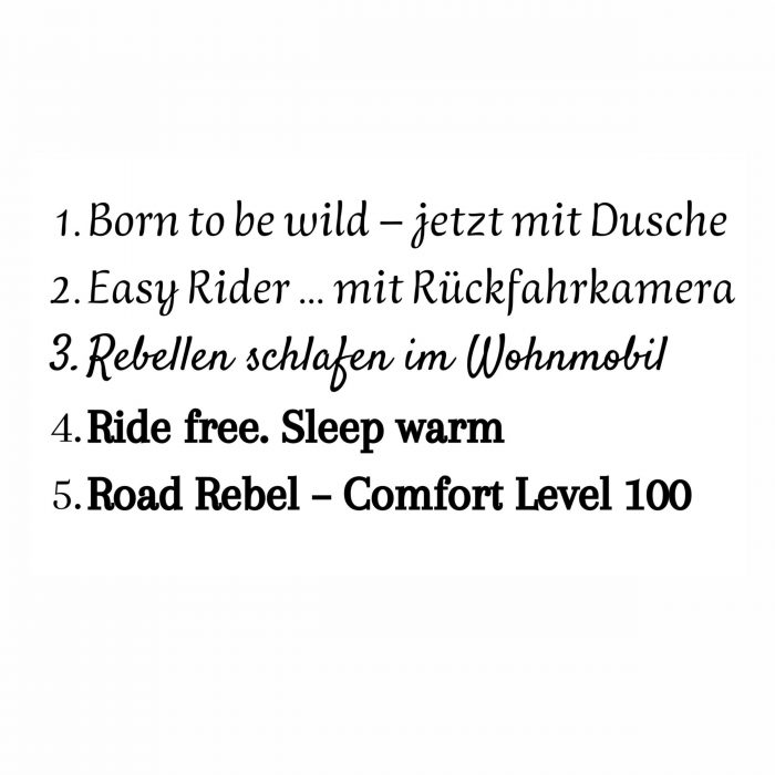 wohnmobil aufkleber rocker 66 motorrad xxl