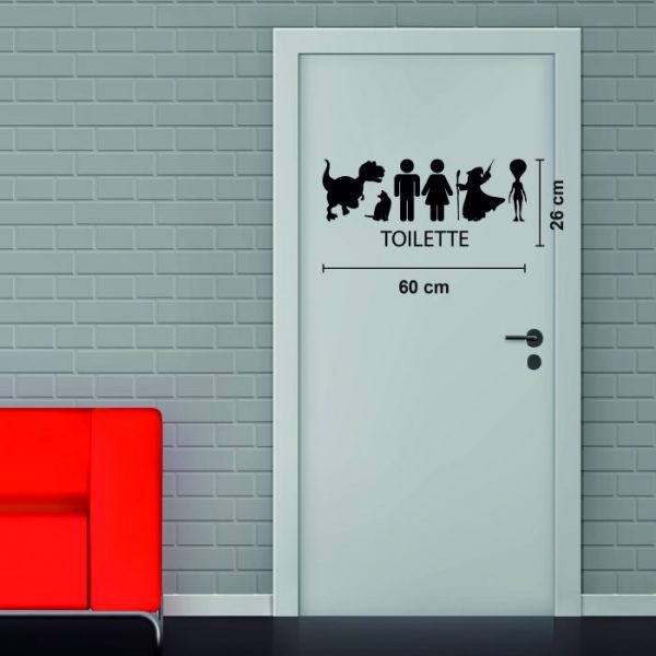 800 0874 toilettenschild unisex abmessung 01