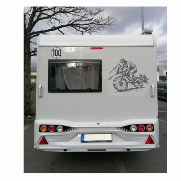 wohnmobil aufkleber mountainbike downhill bis xxl