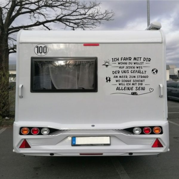 960 0695 ich fahr mit dir 80 x 55 cm
