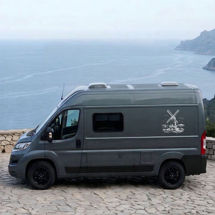 campervan deko windmuehle – fuer bus und caravan