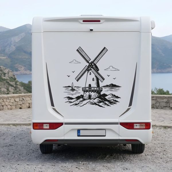 960 0700 windmühle womo 90 x 90 cm